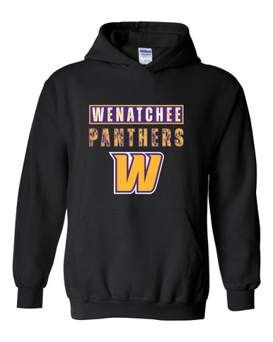 Wenatchee Panthers Mascot #9 Men's Hoodie