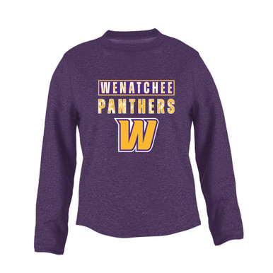Wenatchee Panthers Mascot #9 Women's Sweatshirt
