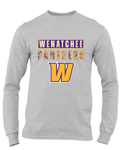 Wenatchee Panthers Mascot #9 Men's Premium LS T-Shirt