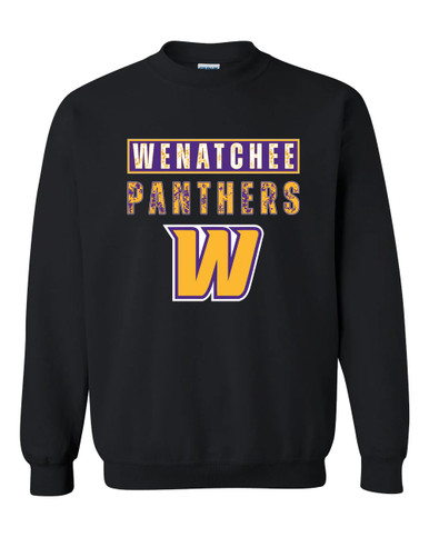 Wenatchee Panthers Mascot #9 Men's Sweatshirt