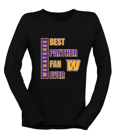 Wenatchee Panthers Best Panther Fan Women's Premium LS T-Shirt