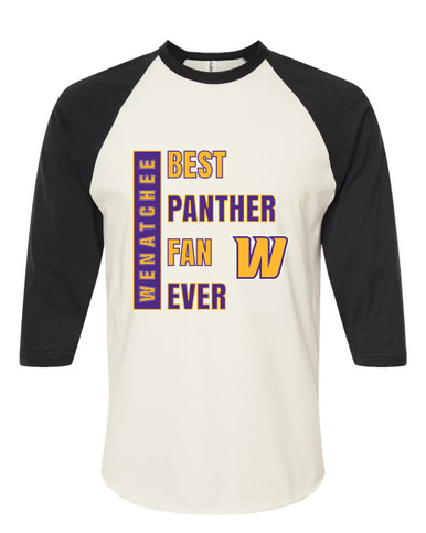 Wenatchee Panthers Best Panther Fan Men's Baseball T-Shirt