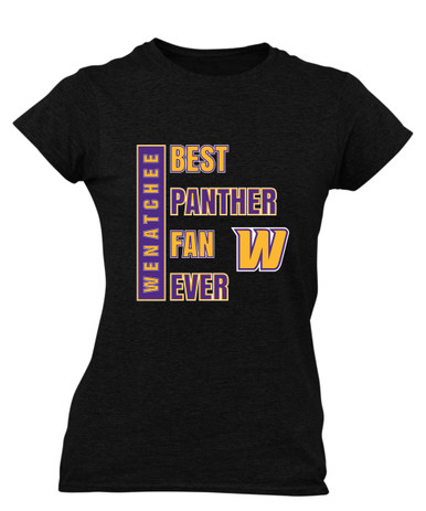 Wenatchee Panthers Best Panther Fan Women's SS T-Shirt