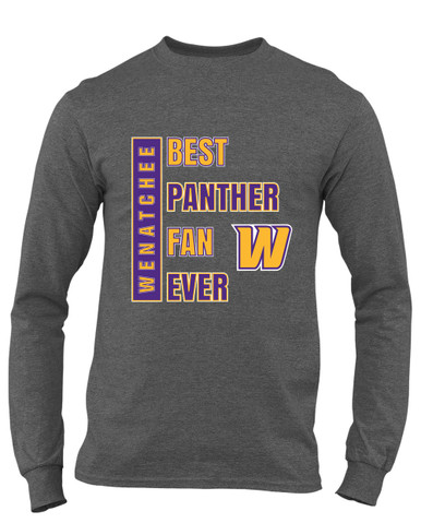 Wenatchee Panthers Best Panther Fan Men's LS T-Shirt