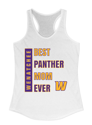 Wenatchee Panthers Best Panther Mom Women's Tank Top