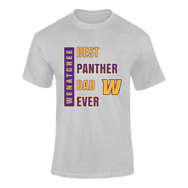 Wenatchee Panthers Best Panther Dad Men's SS T-Shirt