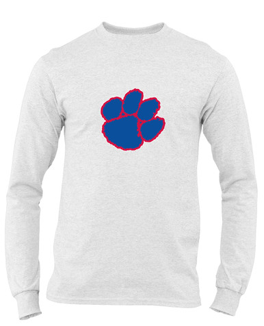 Hermitage Panthers Mascot #1 Men's LS T-Shirt
