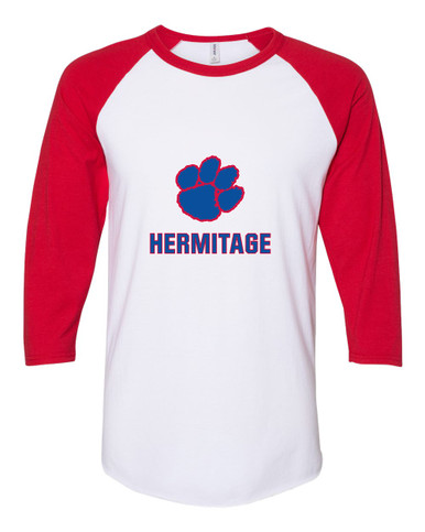 Hermitage Panthers Mascot #2 Men's Baseball T-Shirt