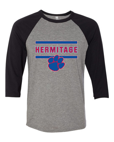 Hermitage Panthers Mascot #4 Women's Baseball T-Shirt