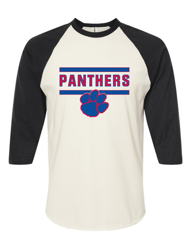 Hermitage Panthers Mascot #5 Women's Baseball T-Shirt