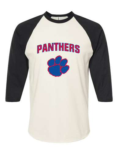 Hermitage Panthers Mascot #6 Men's Baseball T-Shirt