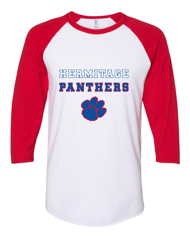 Hermitage Panthers Spirit Men's Baseball T-Shirt