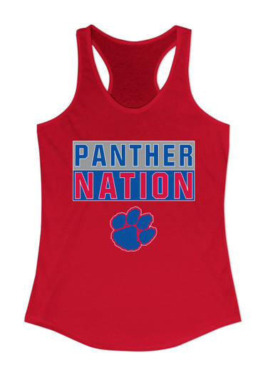 Hermitage Panthers Nation #1 Women's Tank Top