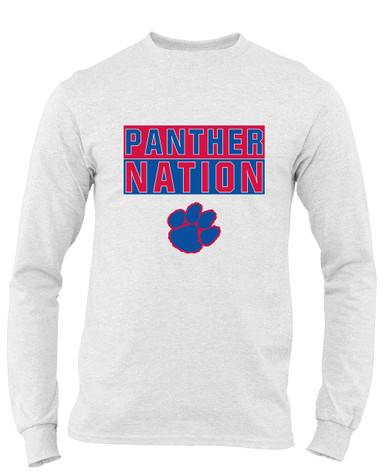Hermitage Panthers Nation #1 Men's Premium LS T-Shirt
