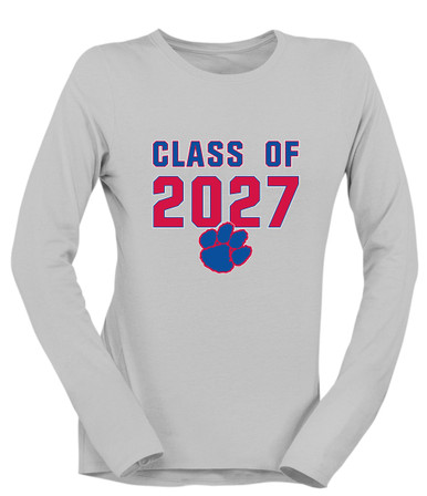 Hermitage Panthers Class of 2027 Women's LS T-Shirt