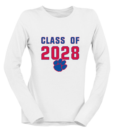 Hermitage Panthers Class of 2028 Women's Premium LS T-Shirt