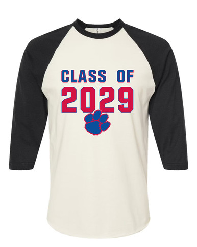 Hermitage Panthers Class of 2029 Men's Baseball T-Shirt