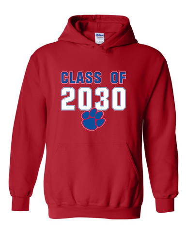 Hermitage Panthers Class of 2030 Men's Hoodie