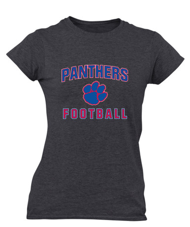 Hermitage Panthers Football #1 Women's Premium SS T-Shirt