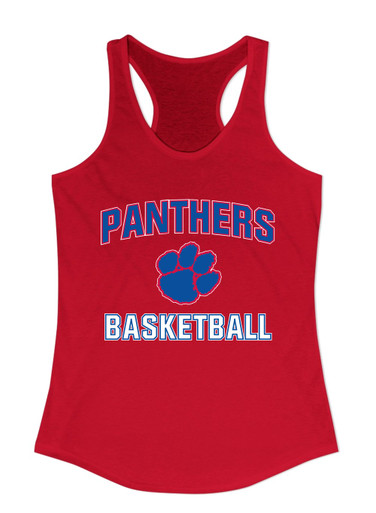 Hermitage Panthers Basketball #1 Women's Tank Top
