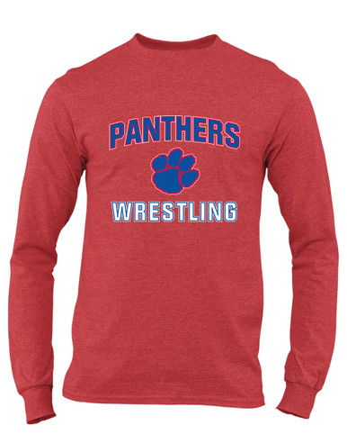 Hermitage Panthers Wrestling Men's Premium LS T-Shirt