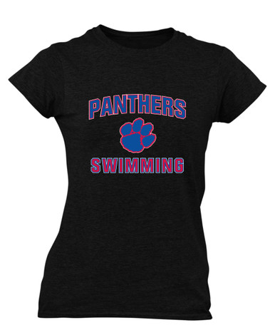 Hermitage Panthers Swimming Women's SS T-Shirt