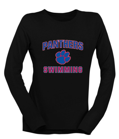Hermitage Panthers Swimming Women's Premium LS T-Shirt