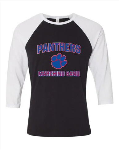 Hermitage Panthers Marching Band Men's Baseball T-Shirt