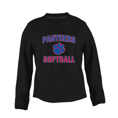 Hermitage Panthers Softball #1 Women's Sweatshirt