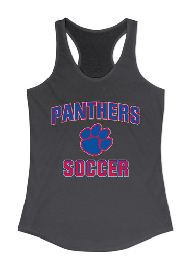 Hermitage Panthers Soccer #1 Women's Tank Top