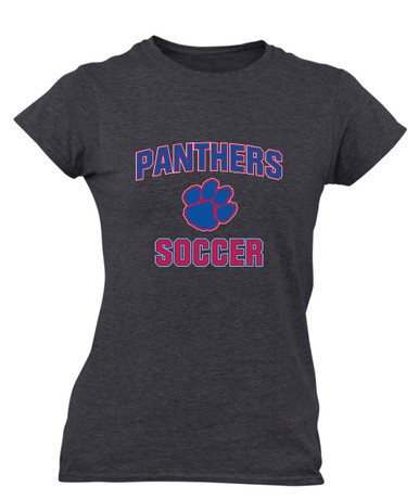 Hermitage Panthers Soccer #1 Women's Premium SS T-Shirt