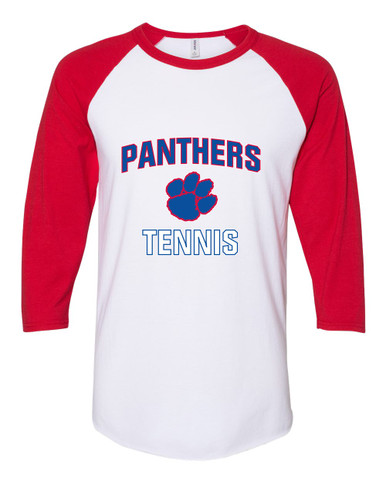 Hermitage Panthers Tennis Men's Baseball T-Shirt