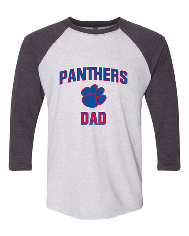 Hermitage Panthers Dad Men's Baseball T-Shirt