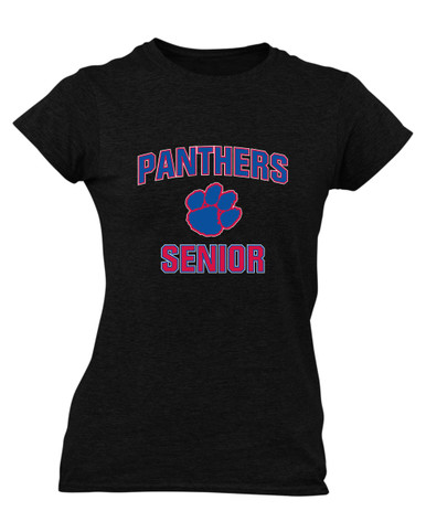Hermitage Panthers Senior #1 Women's Premium SS T-Shirt
