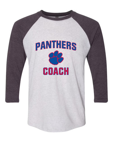 Hermitage Panthers Coach Women's Baseball T-Shirt
