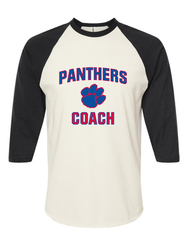 Hermitage Panthers Coach Men's Baseball T-Shirt