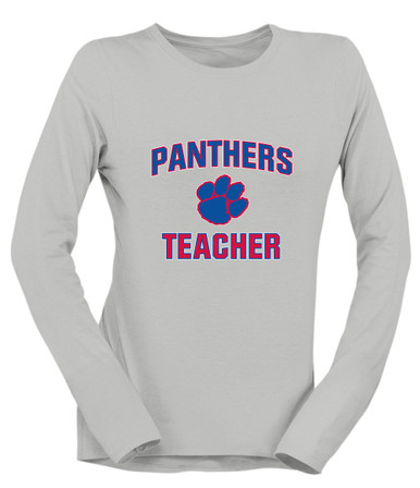 Hermitage Panthers Teacher Women's Premium LS T-Shirt