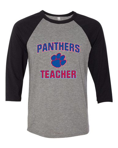 Hermitage Panthers Teacher Women's Baseball T-Shirt