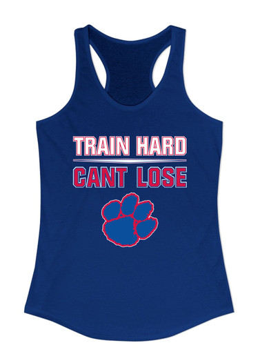 Hermitage Panthers Train Hard, Can't Lose Women's Tank Top