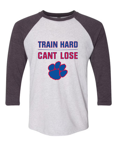 Hermitage Panthers Train Hard, Can't Lose Men's Baseball T-Shirt