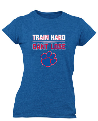 Hermitage Panthers Train Hard, Can't Lose Women's Premium SS T-Shirt