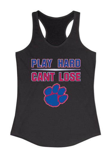 Hermitage Panthers Play Hard, Can't Lose Women's Tank Top