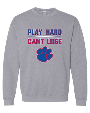 Hermitage Panthers Play Hard, Can't Lose Men's Sweatshirt
