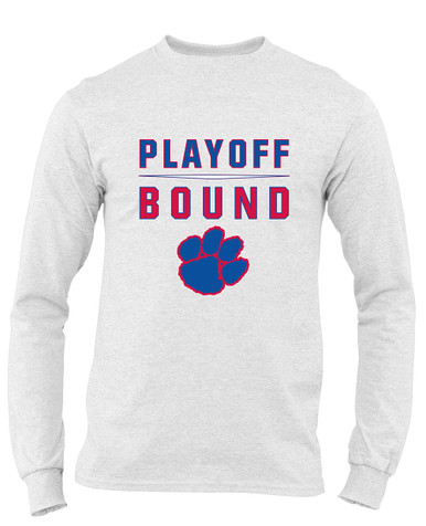 Hermitage Panthers Playoff Bound Men's LS T-Shirt