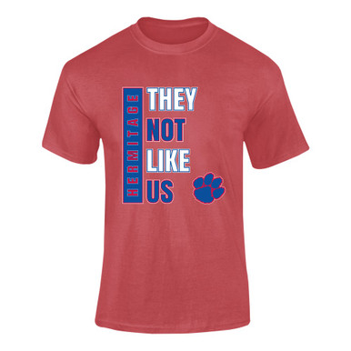 Hermitage Panthers They Not Like Us #1 Men's Premium SS T-Shirt