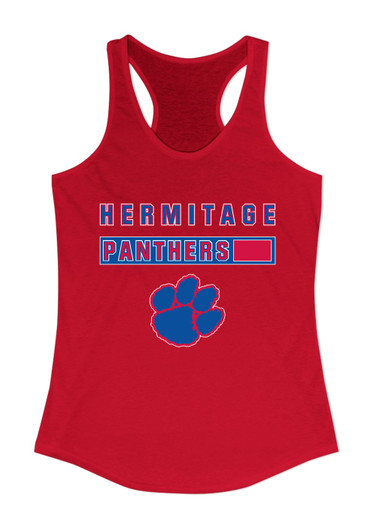 Hermitage Panthers Mascot #7 Women's Tank Top