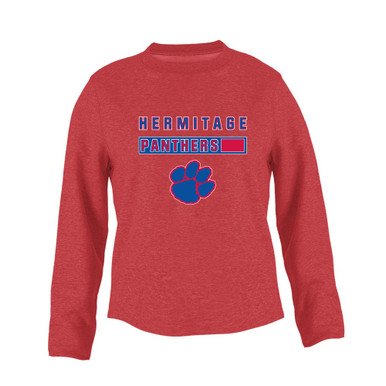 Hermitage Panthers Mascot #7 Women's Sweatshirt