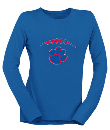 Hermitage Panthers Football #2 Women's LS T-Shirt