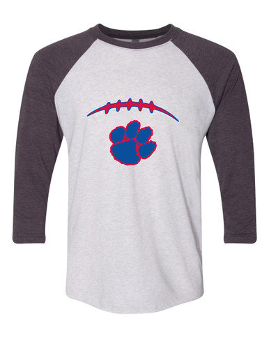 Hermitage Panthers Football #2 Men's Baseball T-Shirt