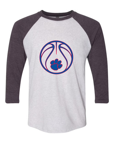 Hermitage Panthers Basketball #2 Women's Baseball T-Shirt